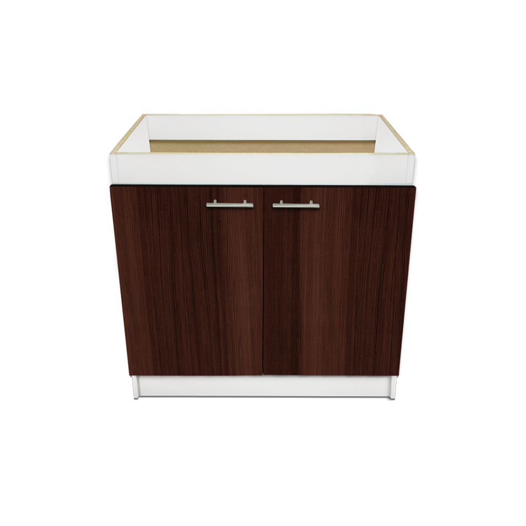 LAVAPLATO 80 CM 2 PUERTAS CHOCOLATE